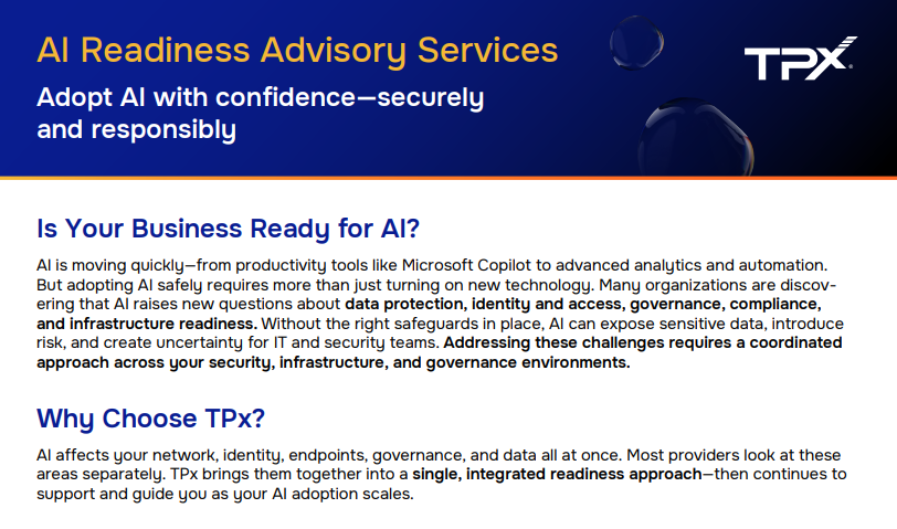 TPx AI Readiness Advisory Services img
