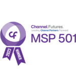 Channel Futures MSP 501 2023 recognition badge.