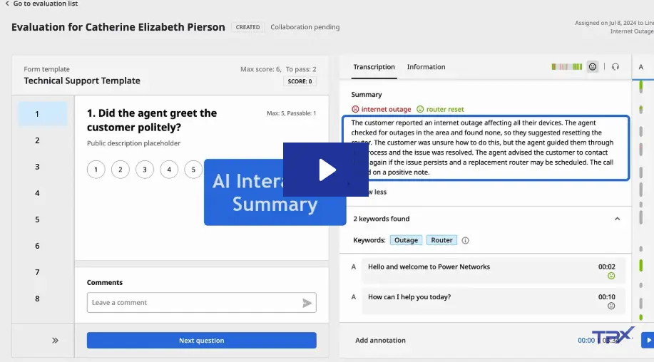 UCx Contact Center AI and Data Demo Video feature image